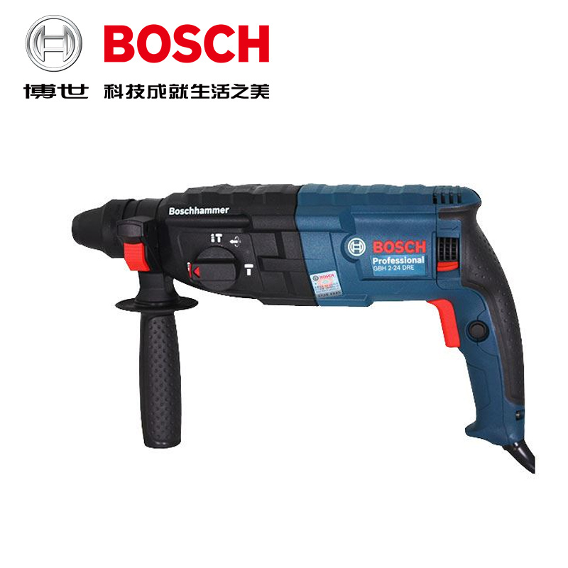 德国bosch电动工具轻型冲击钻多功能大功率工业级电锤GBH2-24DRE.jpg